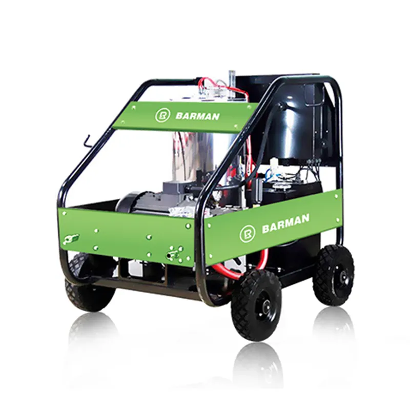 Barmanjet 120 bar diesel heated hot water cleaning machine BM12E12DH